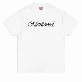 Hotels Metalwood Flies T-Shirt - White Dish Soap