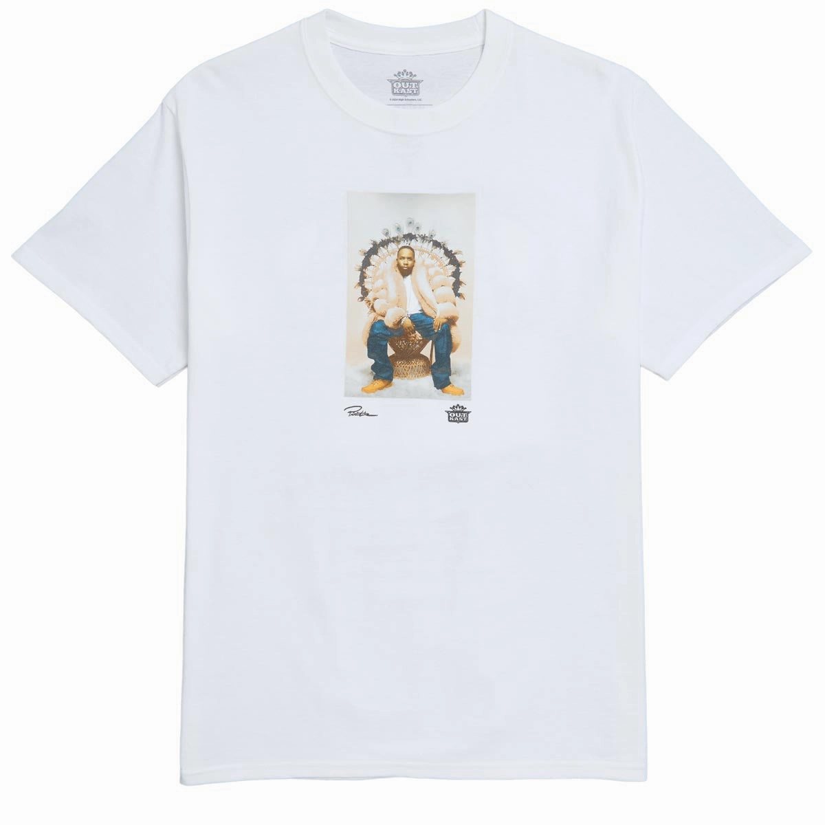 Hotels Primitive x Outkast Regal T-Shirt - White Ink Cartridges