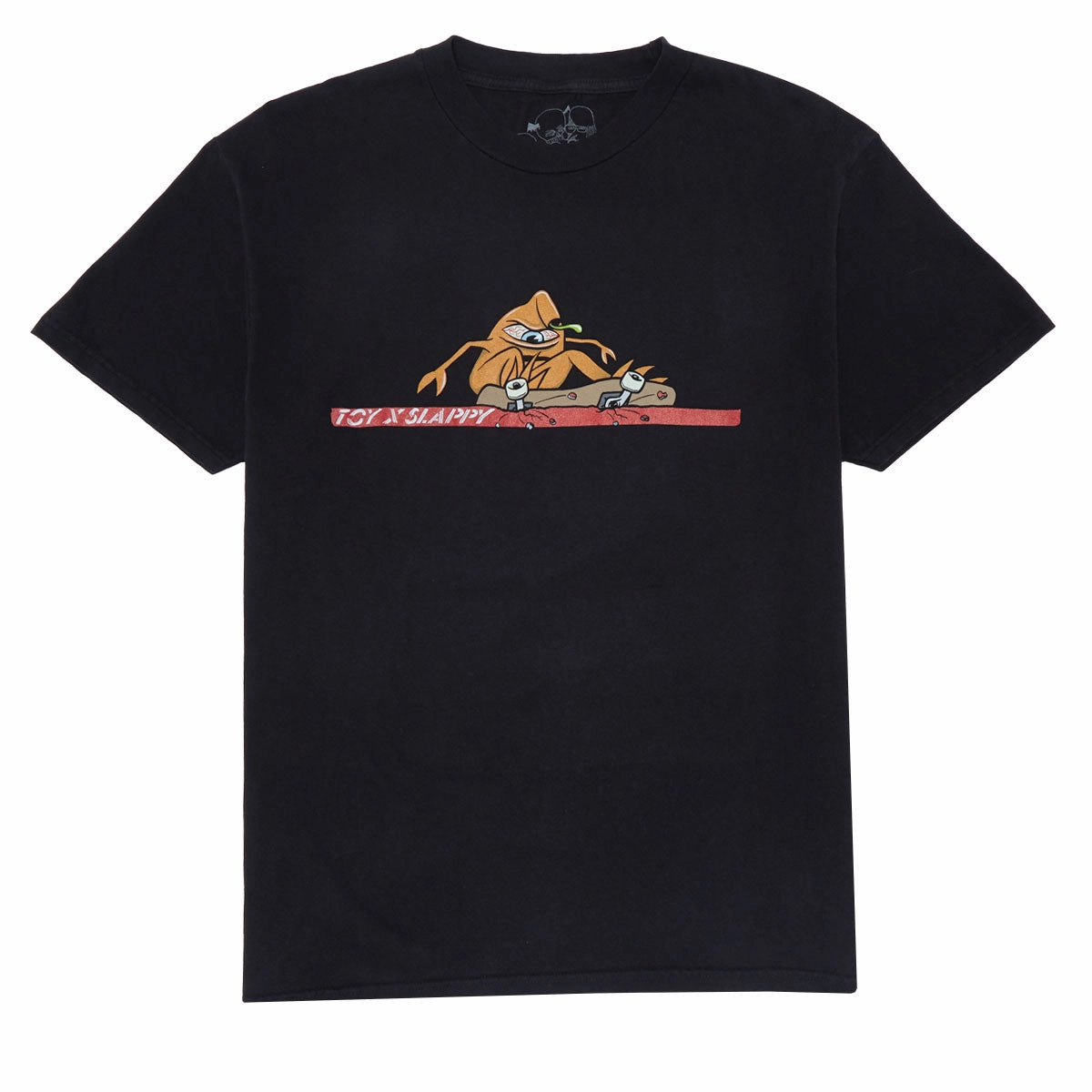 Hotels Slappy x Toy Machine T-Shirt - Black Restaurant Equipment