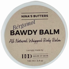 House of Davis Bergamot Whipped Body Balm 100ml