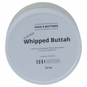 House of Davis Pure Whipped Shea Butter Coconut 100ml
