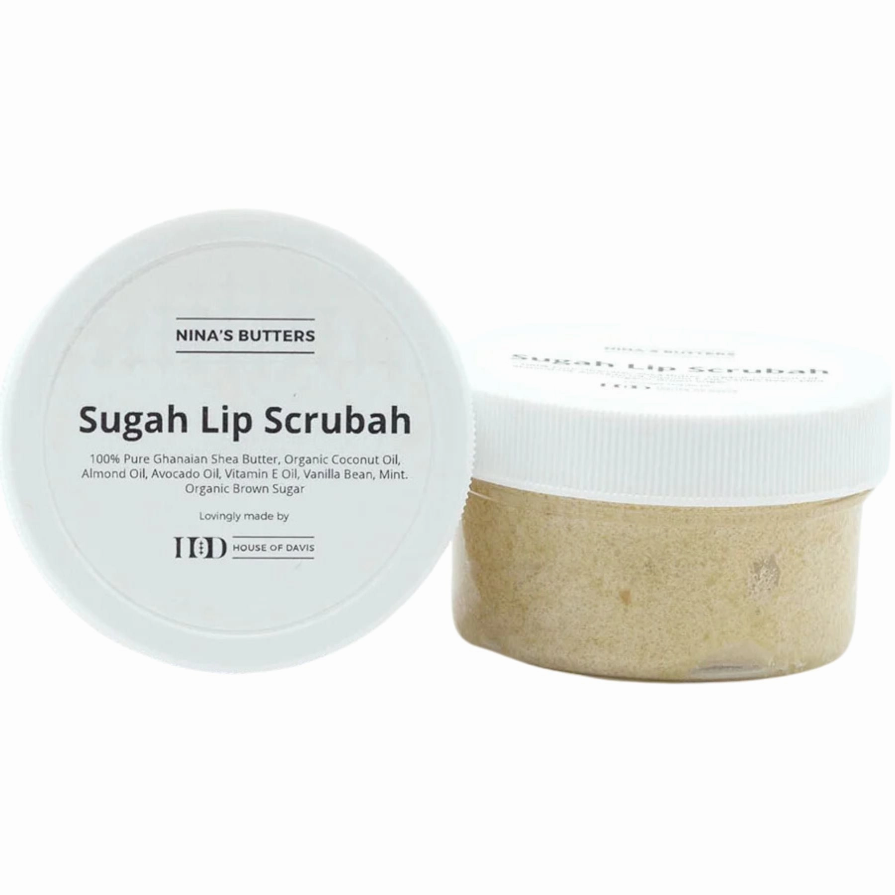 House of Davis Shea Butter Sugah Lip Scrub 30ml