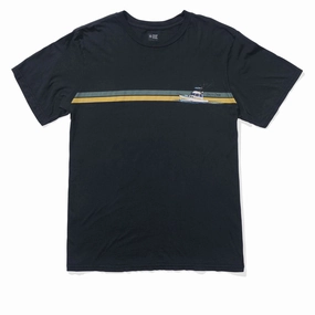 Household Cleaning Salty Crew Schooner Vintage T-Shirt - Vintage Black Coins