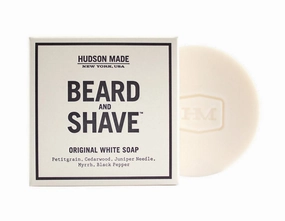 Hudson Made - Beard & Shave Soap (Original White)