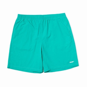 HUF Atlantic Easy Shorts - Aqua Stylish Footwear Diet & Nutrition