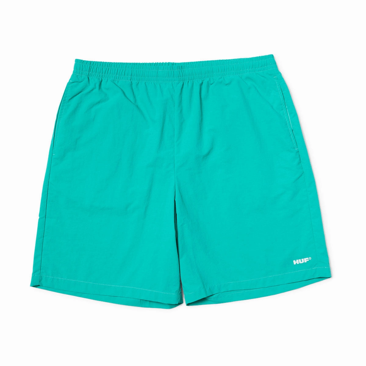 HUF Atlantic Easy Shorts - Aqua Stylish Footwear Diet & Nutrition