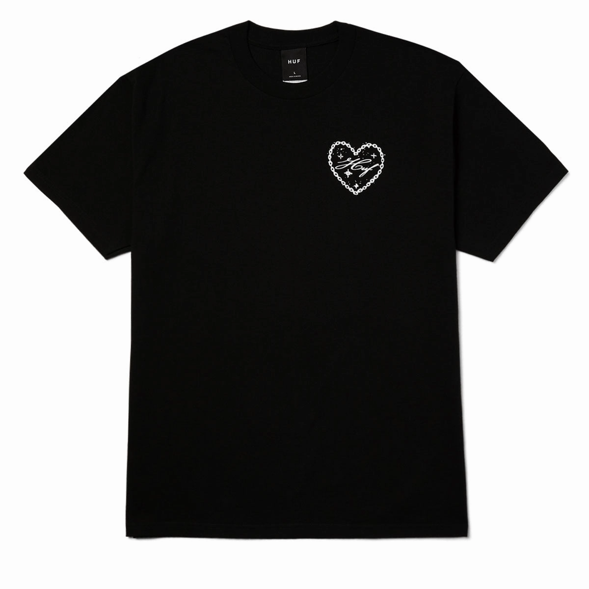 HUF Be Mine T-Shirt - Black Clothing Essentials Baby Clothes