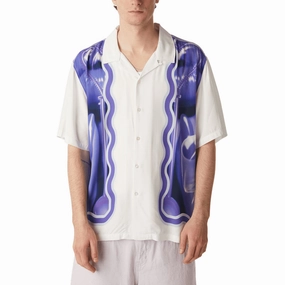 HUF Bubble Resort Shirt - Multi Headphones Travel Accessories