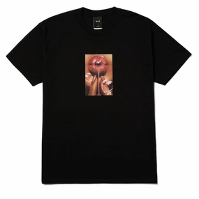HUF Bubble T-Shirt - Black Snacks Ribbons