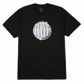 HUF D Zone T-Shirt - Black Souvenirs Music