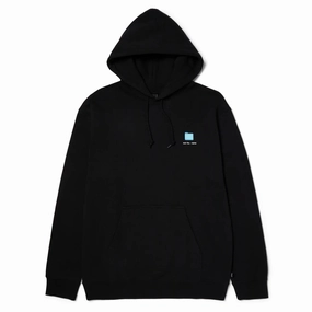 HUF Desktop Hoodie - Black Stamps Comedy Shows