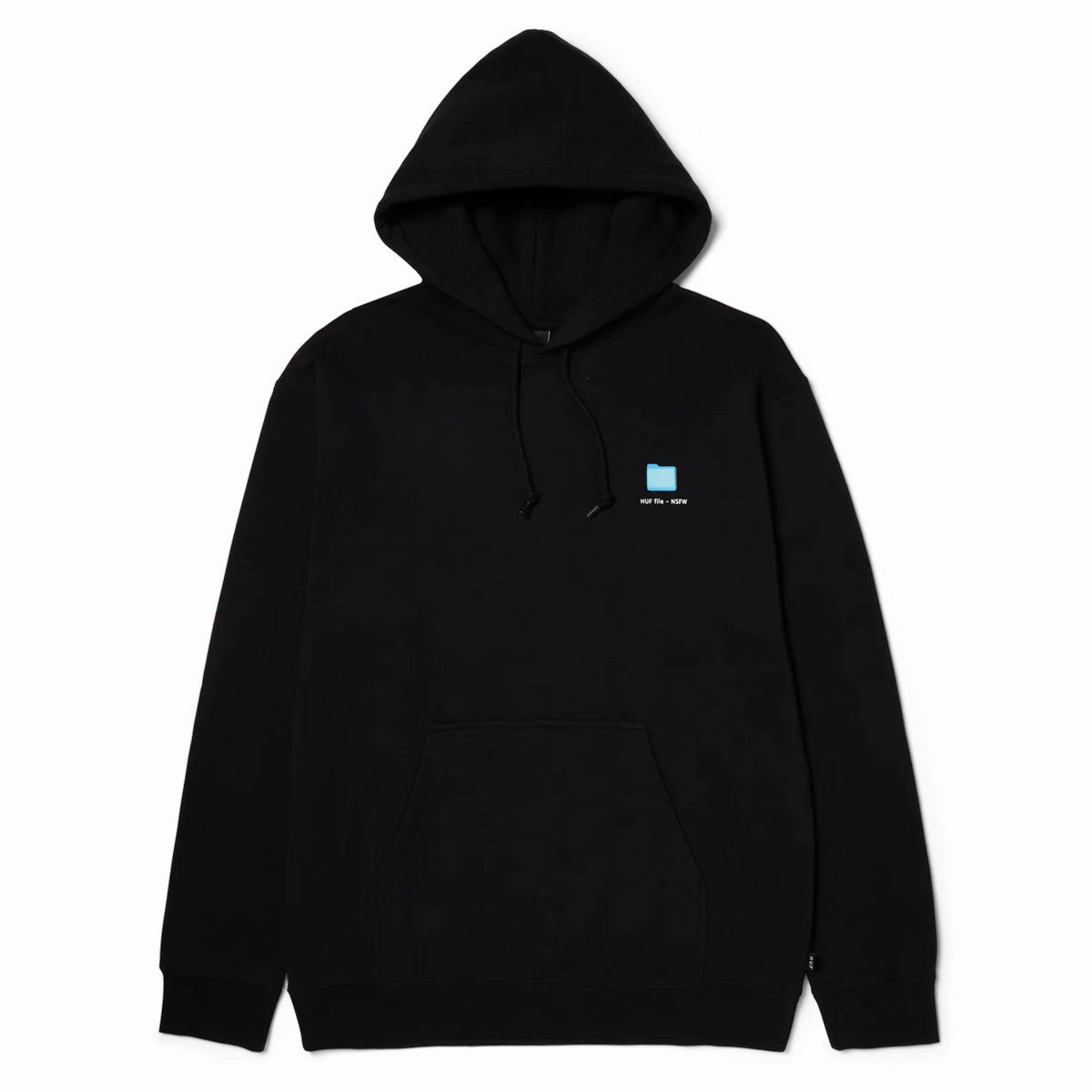 HUF Desktop Hoodie - Black Stamps Comedy Shows