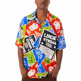 HUF Lucky Resort Shirt - Multi Nails Laundry Detergent