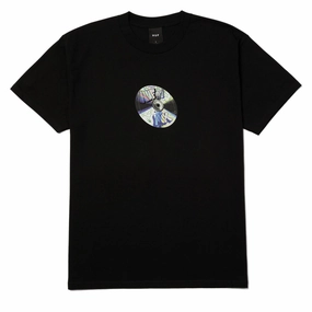 HUF Playlist T-Shirt - Black Books Memorabilia