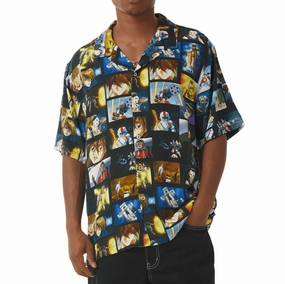HUF Screenshots Resort Shirt - Multi Diving Boards Board Games