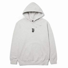 HUF Set Megablast Hoodie - Ash Decals Diving Boards