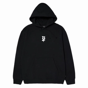 HUF Set Megablast Hoodie - Black Stylish Footwear CDs