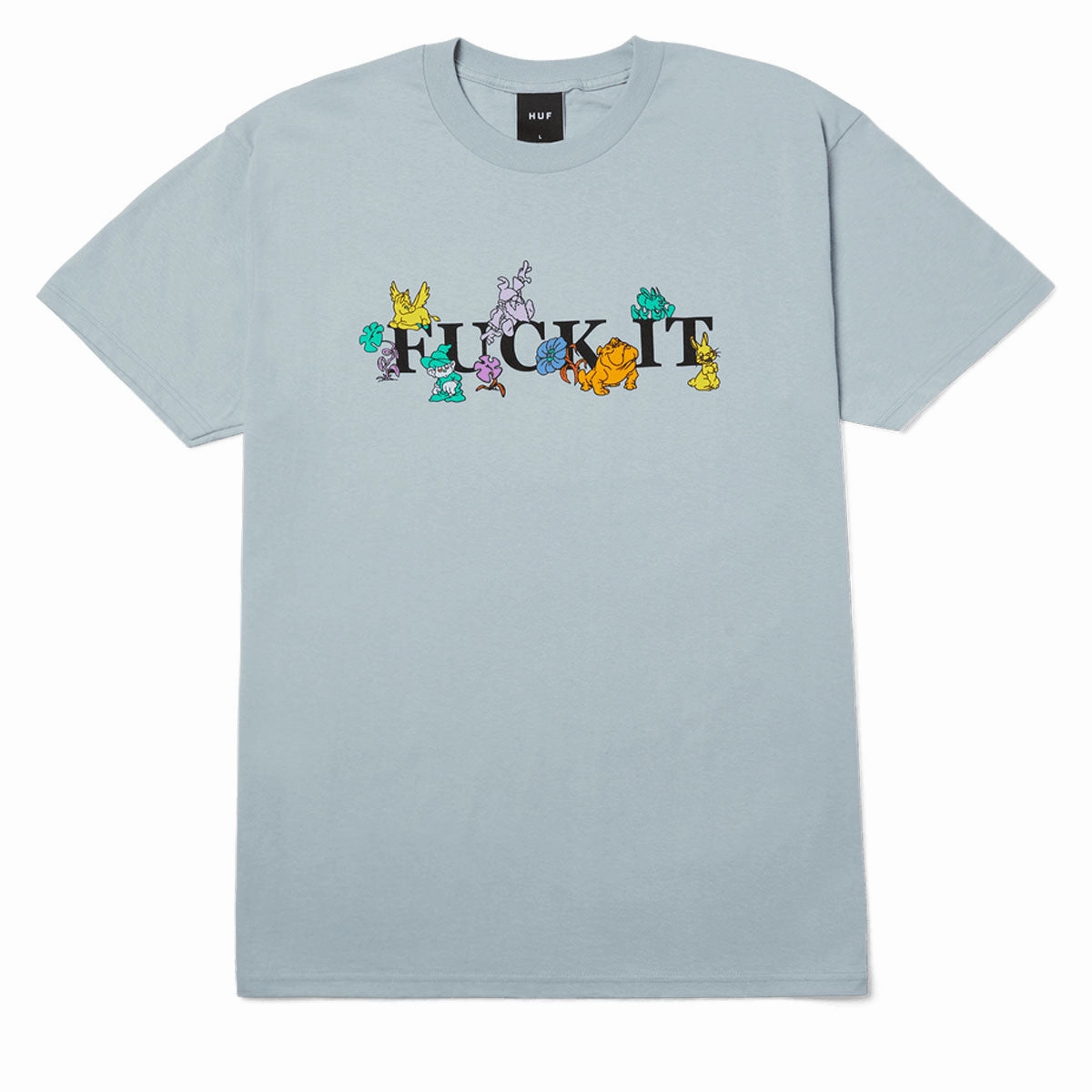 HUF Trip T-Shirt - Sky Soil Lawn Mowers