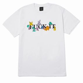 HUF Trip T-Shirt - White Shipping Supplies Office Equipment