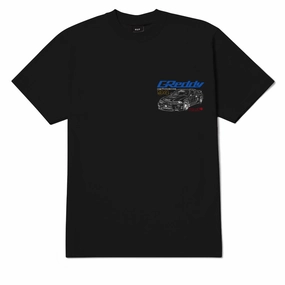 HUF x Greddy Diagram T-Shirt - Black Dropshipping Furniture