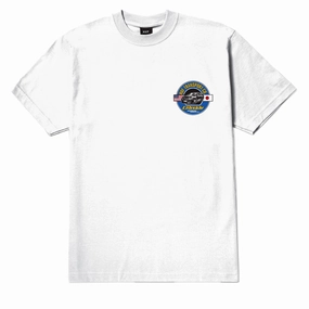 HUF x Greddy Transport T-Shirt - White Video Games Hardware