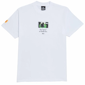 Huf x Kodak Power Flash T-Shirt - White Band Merch Tickets