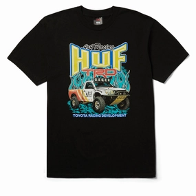 Huf x Toyota TRD Pit Crew T-Shirt - Black Maps Jewelry
