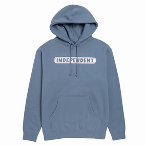Independent Bar Logo Hoodie - Storm Blue Ratings Entertainment