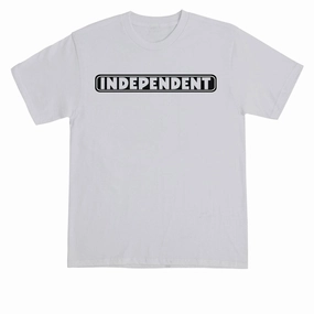 Independent Bar Logo T-Shirt - Ash Video Game Accessories Cosplay