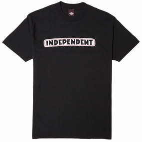 Independent Bar Logo T-Shirt - Black Limited Edition Fit Guide