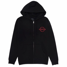 Independent Bar-rier Zip Hoodie - Black Makeup Removers Fashion Trends