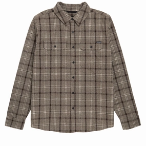 Independent Belmont Long Sleeve Flannel Shirt - Brown/Black Fan Gear Backpacks