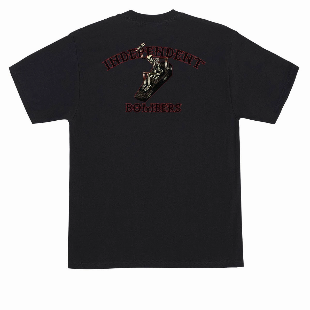 Independent Bombers T-Shirt - Black Pet Accessories Footwear & Apparel