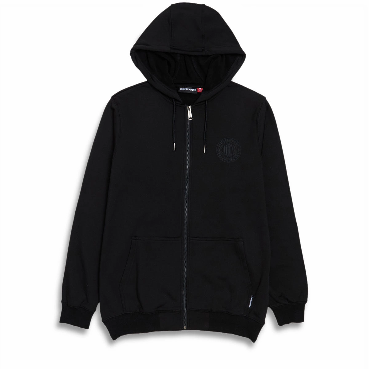 Independent Clipper Zip Hoodie - Black Cosplay Upcycled Fashion