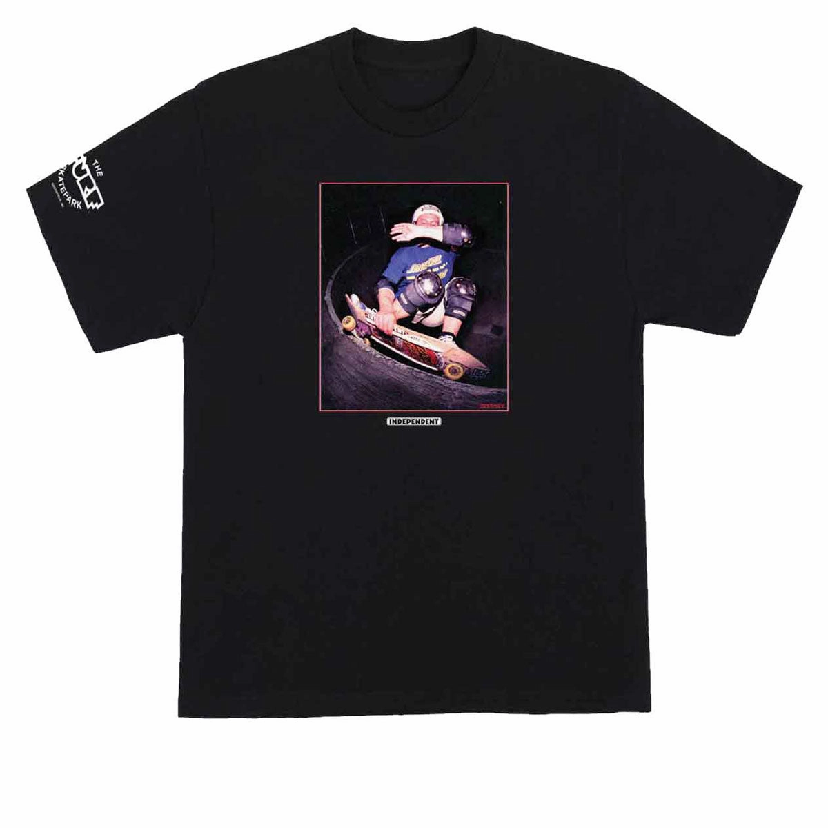Independent Dressen Turf Park T-Shirt - Black Design Software Motorcycle Gear