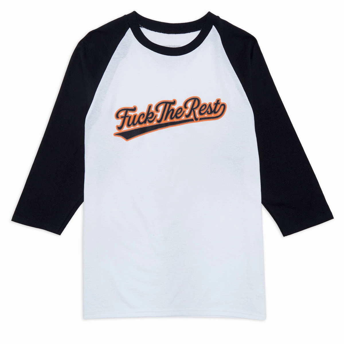 Independent FTR Team 3/4 Sleeve T-Shirt - White/Black Watches Budget-Friendly