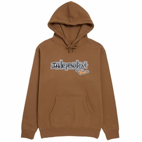 Independent Gonz Bar Hoodie - Saddle Magazines Suede Accessories