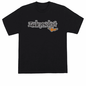 Independent Gonz Bar T-Shirt - Black Paper Products Jerseys