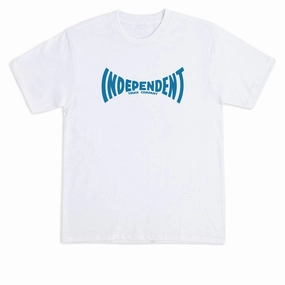 Independent Span T-Shirt - White Travel Guides Lawn Mowers