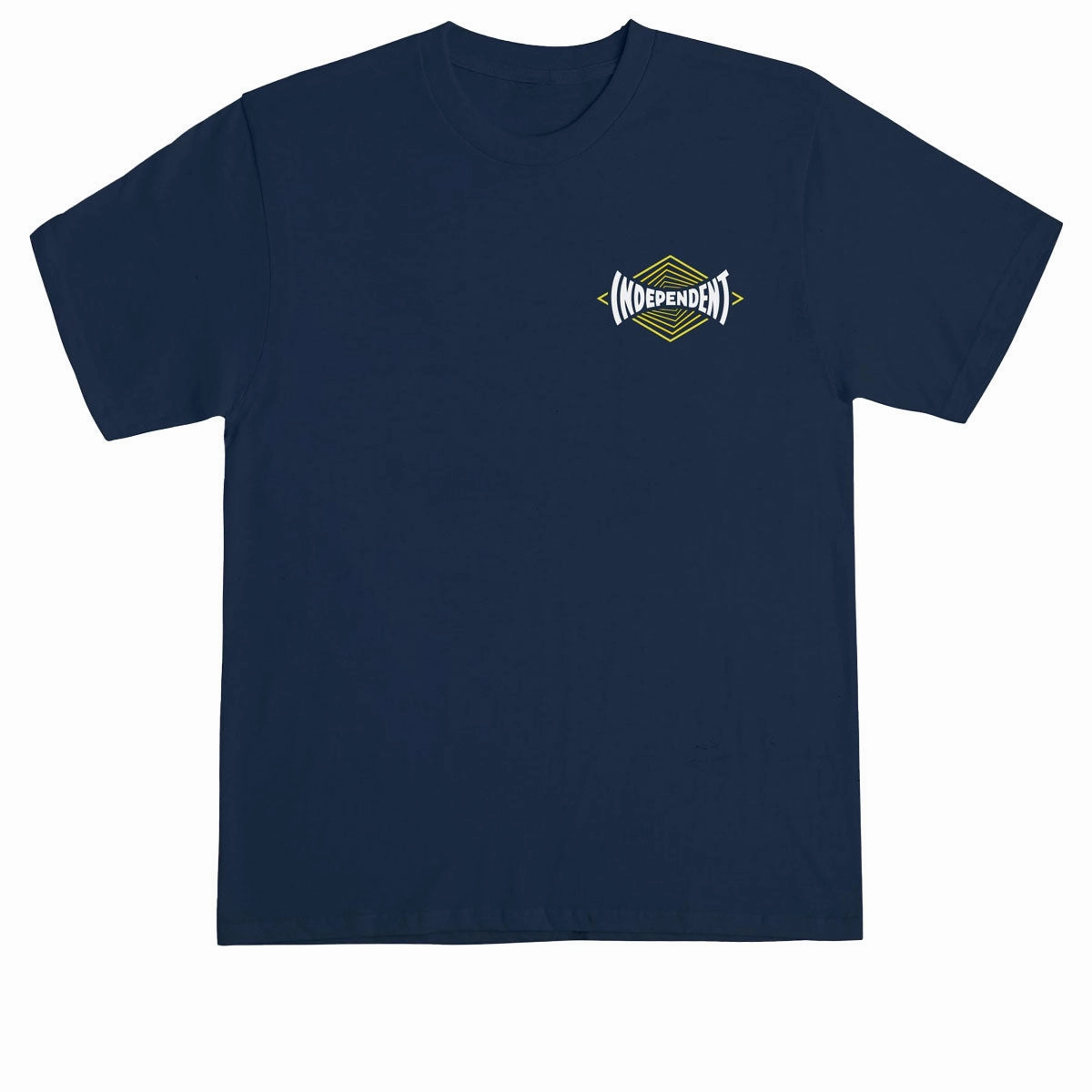 Independent Vertigo Span T-Shirt - Navy Yoga Wear Affordable Prices