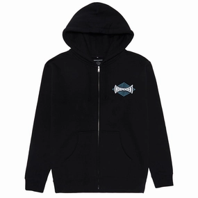 Independent Vertigo Span Zip Hoodie - Black Jewelry Flights