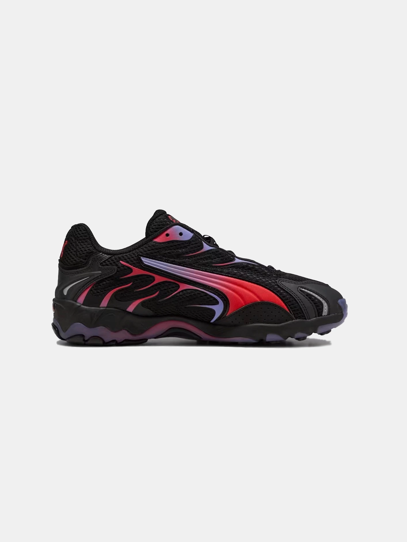 Inhale "Black Red" Suede Warm
