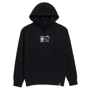Ink Cartridges Girl x Hello Kitty Partners Hoodie - Black Furniture