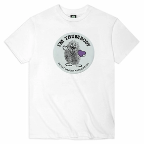 Ink Cartridges Violet I'm Thumbody T-Shirt - White Shop Now
