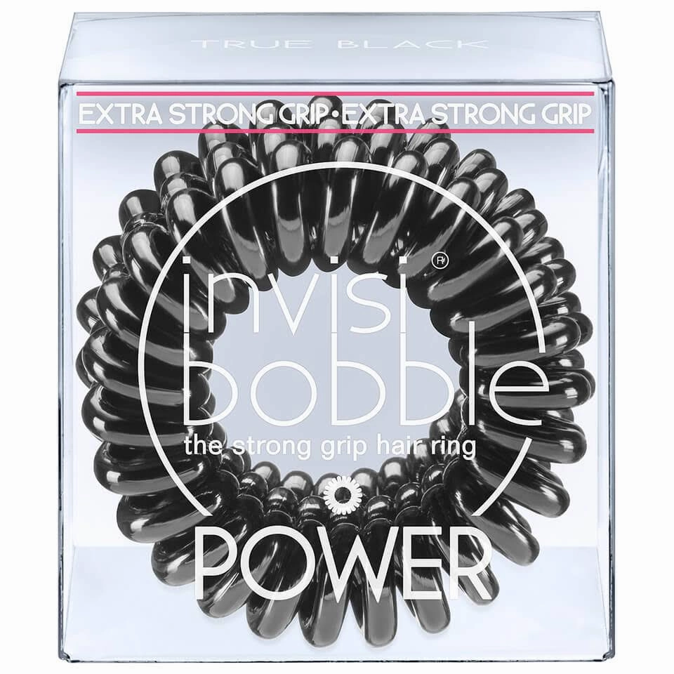 Invisibobble True Black Hair Accessory -power, regular, slim and nano