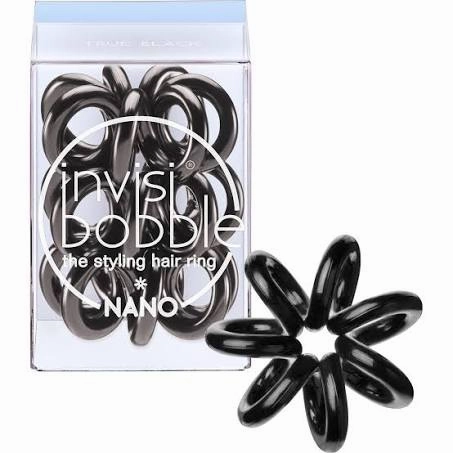 Invisibobble True Black Hair Accessory -power, regular, slim and nano
