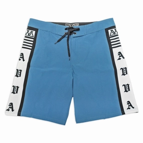Invitations AVVA Koa 19 Boardshorts - Blue Fitness Gear