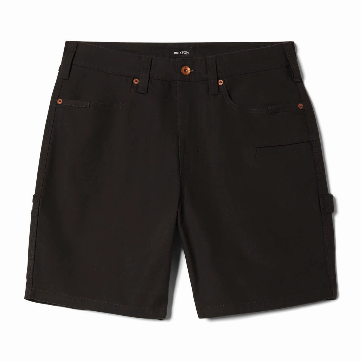 Invitations Brixton Builders Carpenter Baggy Shorts - Washed Black Formal Wear