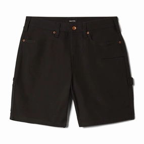 Invitations Brixton Builders Carpenter Baggy Shorts - Washed Black Formal Wear