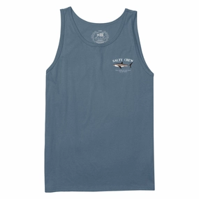 Invitations Salty Crew Bruce Tank Top - Slate Gluten-Free